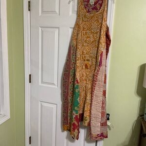 Jaded Gypsy Kantha maxi dress free size